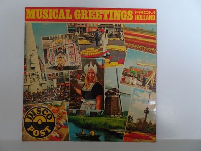 7" WerbeSingle Flex Musical Greetings from Holland Disco Post Street Organ Medley