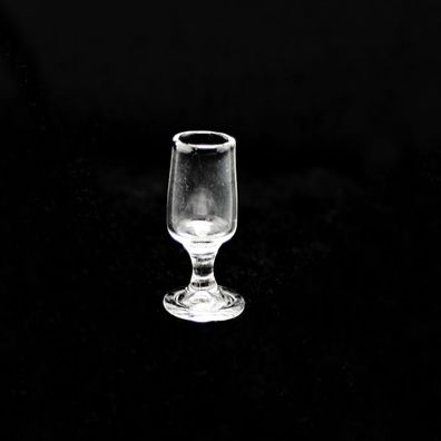 Puppenhaus Glas Bierglas Biertulpe 1:6 Zubehör Weinglas Miniatur Glas Replik 1zu6