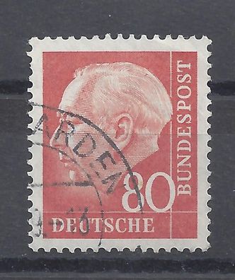 Mi. Nr. 264, BRD, Bund, Jahr 1957, Theodor Heuss 80, V 1, gest