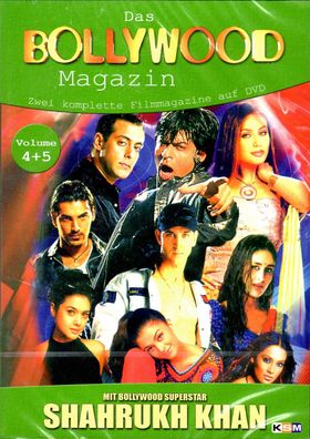 DVD - Das Bollywood Magazin Volume 4 + 5 - 2 komplette Filmmagazine , Shahrukh Khan
