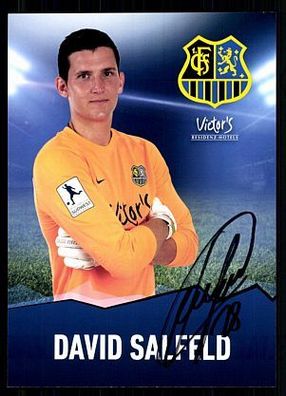 David Salfeld Autogrammkarte 1 FC Saarbrücken 2014-15 Orig Sign+ A 90974
