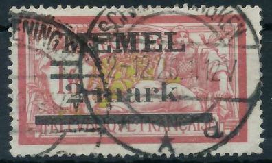 MEMEL 1920 Nr 28y gestempelt X44781A