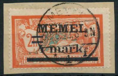 MEMEL 1920 Nr 31 Iy BRIEF X447826