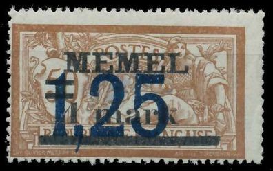 MEMEL 1922 Nr 50 postfrisch X447ADA