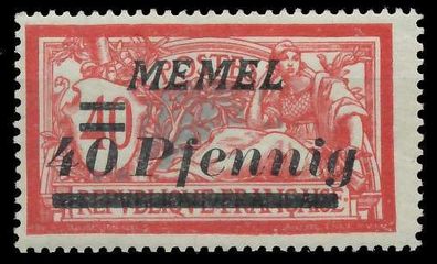 MEMEL 1922 Nr 60 postfrisch X447C0E