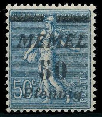 MEMEL 1922 Nr 61b postfrisch X447C52