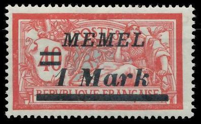 MEMEL 1922 Nr 64 postfrisch X447CDA