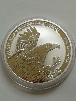 Original 1$ 2020 Australien wedge tailed eagle 1 Unze 31,1 g 9999er Silber