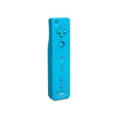 Original Nintendo Wii Remote Plus - Fernbedienung mit Motion Plus in Blau mit ...