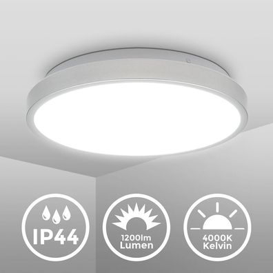 Warmweiß 96W Deckenleuchte LED Küche Wohnzimmerlampe Deckenlampe IP44 7680LM A++ 