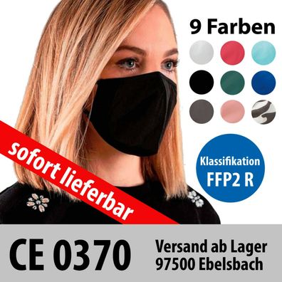 Casada FFP2 R- Maske mit ePTFE-Technologie, bundesweit zugelassen; div. Farben