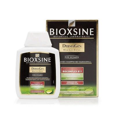 Bioxsine pflanzliches Shampoo 300ml bei Haarausfall für normal trockenes Haar