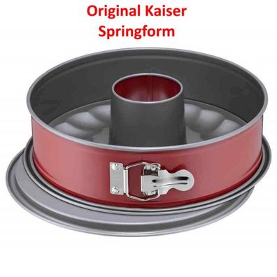 KAISER Springform "Classic Plus" 2 Böden 28cm antihaftbeshichtet Kuchenform