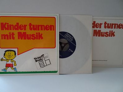 7" Single Quadriga Ton L575 Kinder turnen mit Musik Trimm Dich durch Sport Turnbogen