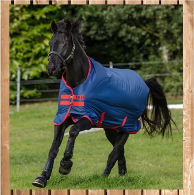 Horseware MIO Pony Turnout Medium 200g, Mio Turnout 200g Füllung, dark blue