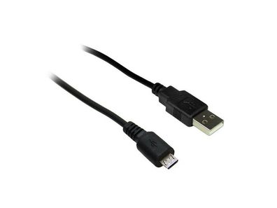 OTB - Datenkabel Micro-USB - 1,0m - schwarz - mit Ladefunktion