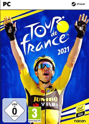 Tour de France 2021 (PC, 2021, Nur der Steam Key Download Code) Keine DVD, No CD