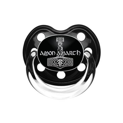 Amon Amarth Thors Hammer - Schnuller - Baby Soother 100% offizielles Merch