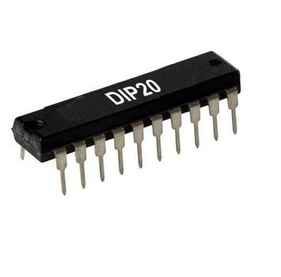 SN74HC244 - 8-fach Buffer/ Line Driver, 3-State Output, DIP20, IC, Philips, 2St.