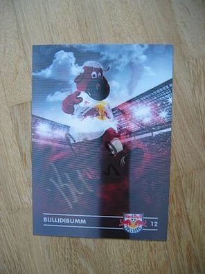Red Bull Salzburg Bullidibumm - handsigniertes Autogramm!!!