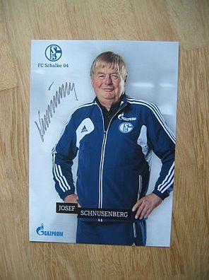 FC Schalke 04 - Josef Schnusenberg - handsigniertes Autogramm!!!