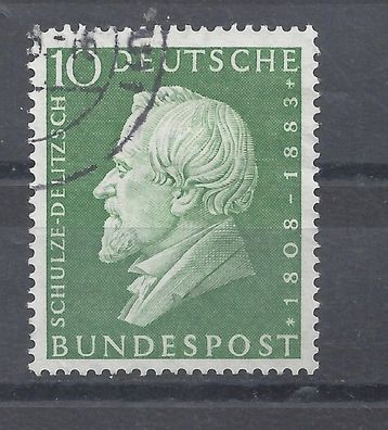 Mi. Nr. 293, BRD, Bund, Jahr 1958, Schulze Delitzsch 10, Varia