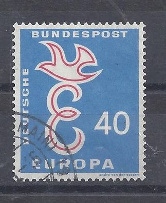 Mi. Nr. 296, BRD, Bund, Jahr 1958, Europa 40 V1a