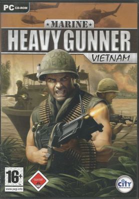Marine Heavy Gunner - Vietnam (PC, 2007, DVD-Box) sehr guter Zustand