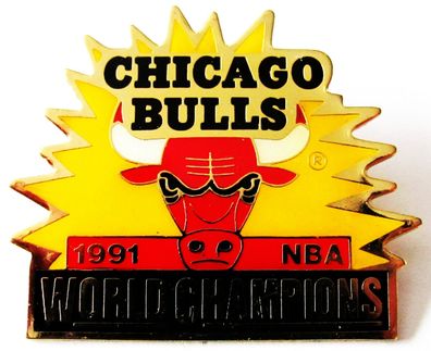 Chicago Bulls - NBA 1991 - Pin 43 x 36 mm