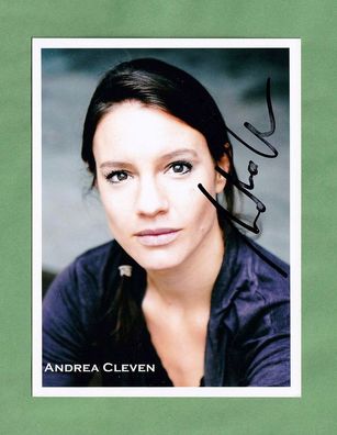 Andrea Cleven (deutsche Schauspielerin ) - persönlich signiert