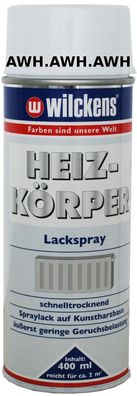 Wilckens Heizkörperspray Lackspray Heizkörperlack Radiator Heizung Rohre Weiß Glanz