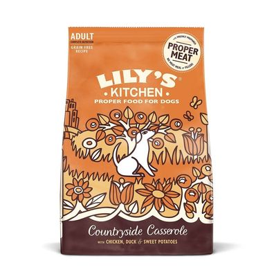 Lilys Kitchen Dog Countryside Casserole with Chicken, Duck & Sweet Potatoes 7kg