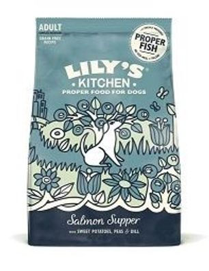 Lilys Kitchen Dog Salmon Supper with Sweet Potatoes, Peas & Dill 2.5kg