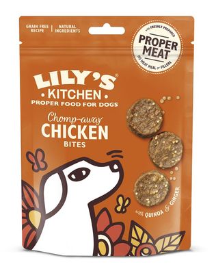 Lilys Kitchen Dog Treats Chicken Bites 70g (Menge: 8 je Bestelleinheit)