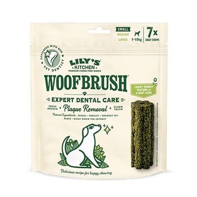 Lilys Kitchen Dog Woofbrush Expert Dental Care Small 7 Stück (Menge: 5 je Bestel