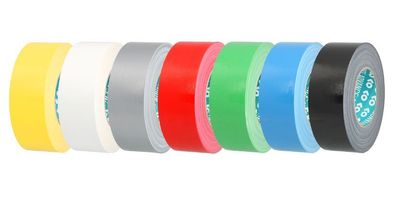 Advance Tapes - Gewebeband PE-beschichtet glänzend rot, 50mm x 50m