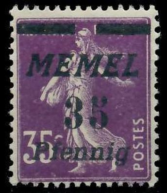 MEMEL 1922 Nr 84 postfrisch X447DC6