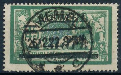 MEMEL 1922 Nr 88IV zentrisch gestempelt X452D76