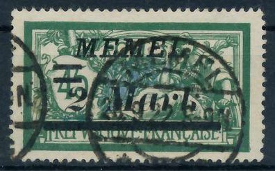 MEMEL 1922 Nr 88II gestempelt gepr. X452D9E