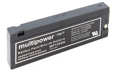Multipower - MP1222A - 12 Volt 2000mAh Pb