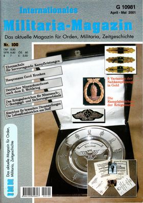 Internationales Militaria Magazin IMM Nr.100