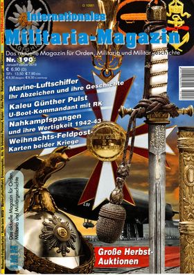 Internationales Militaria Magazin IMM Nr. 190