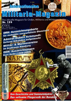 Internationales Militaria Magazin IMM Nr. 192