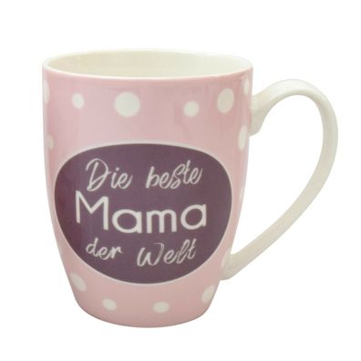 Kaffeebecher Beste Mama der Welt Kaffeetasse 300ml Tasse Kaffeebecher Teetasse