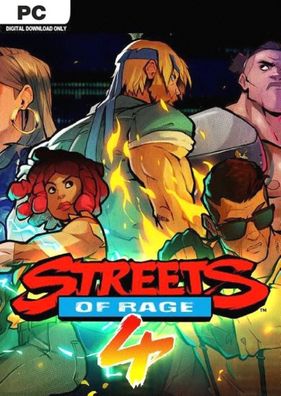 Streets of Rage 4 (PC-MAC-Linux, 2020 Nur der Steam Key Download Code) Keine DVD