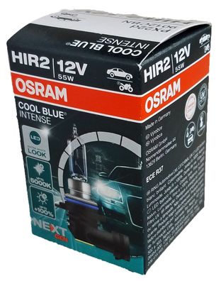 HIR2 12V 55W PX22d Cool Blue Intense NEXT 5000K + 100% 1St. OSRAM