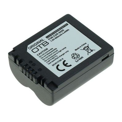 OTB - Ersatzakku kompatibel zu Panasonic CGR-S006 - 7,4 Volt 600mAh Li-Ion