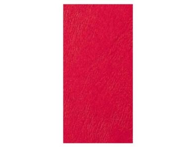 GBC Einbanddeckel LeatherGrain CE040031 DIN A4 rot 100 St./Pack
