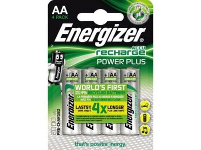 Energizer Akku Recharge PowerPlus E300626700 AA/ HR6 4 St./ Pack.