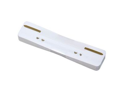 Soennecken Heftstreifen 3169 kurz Kunststoffdeckl. ws 25 St./Pack